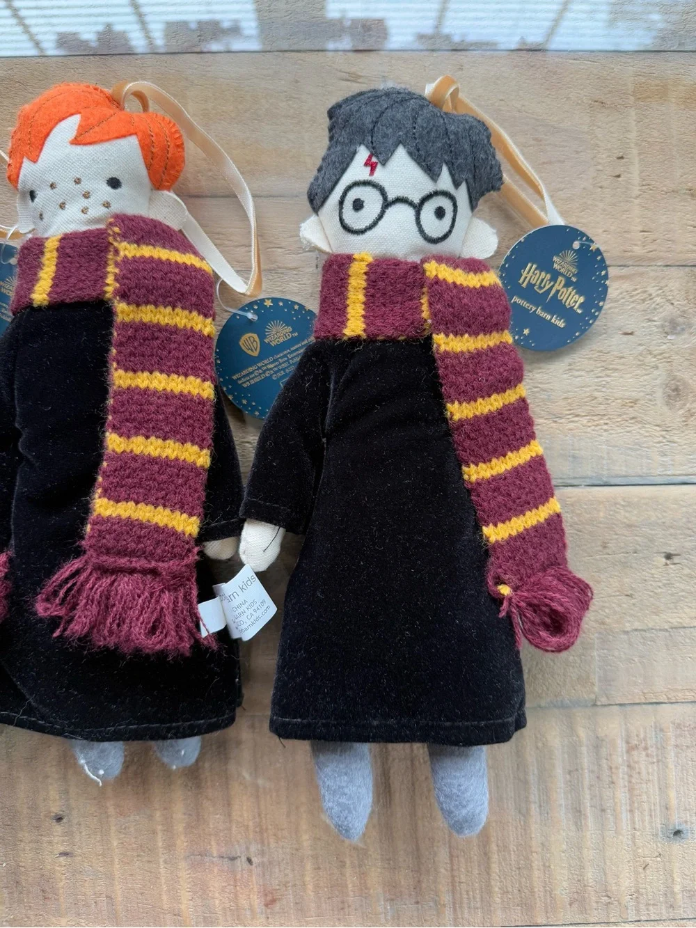 Pottery Barn Kids Harry Potter Doll Ornaments
